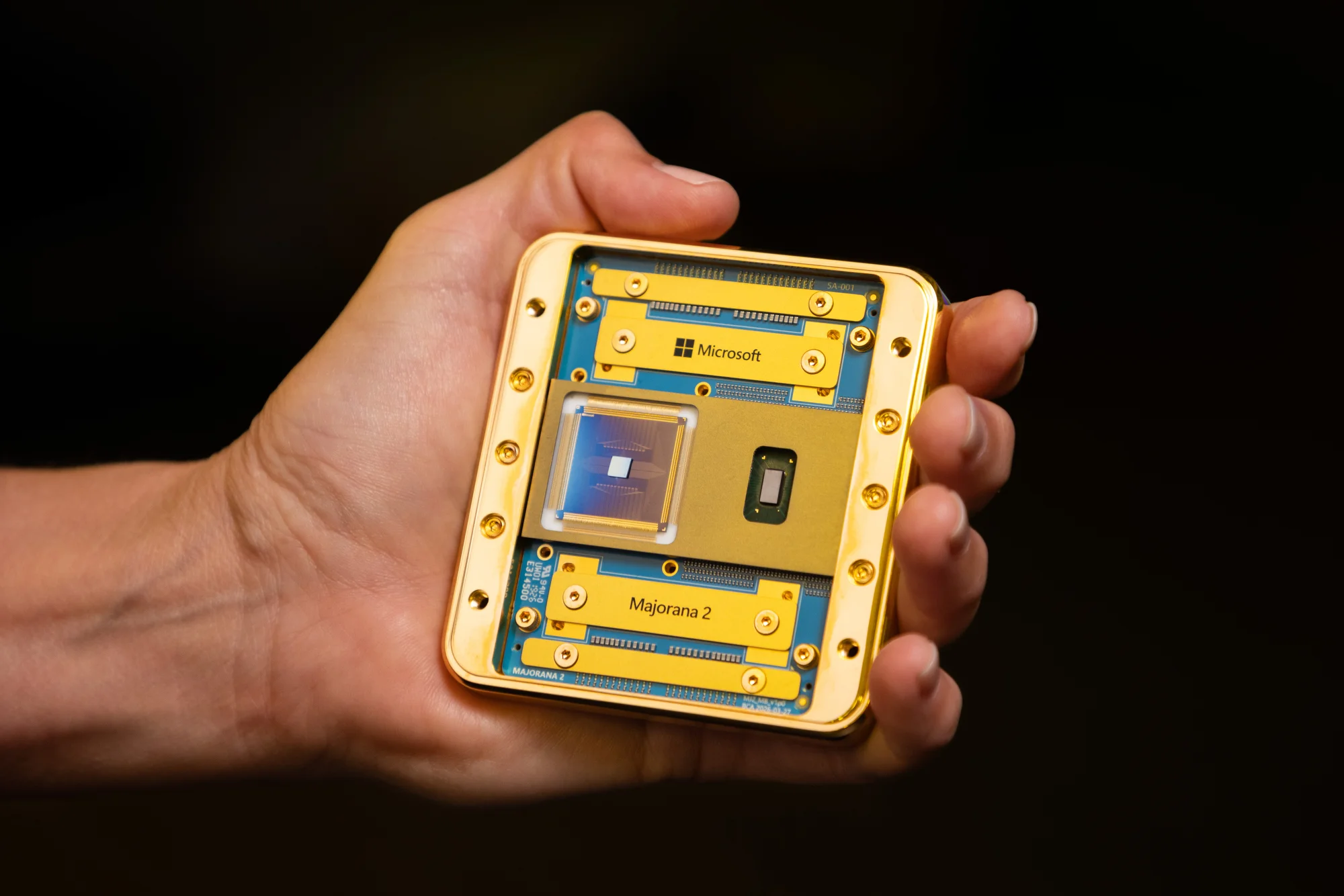 Majorana 2, chip cuántico de Microsoft