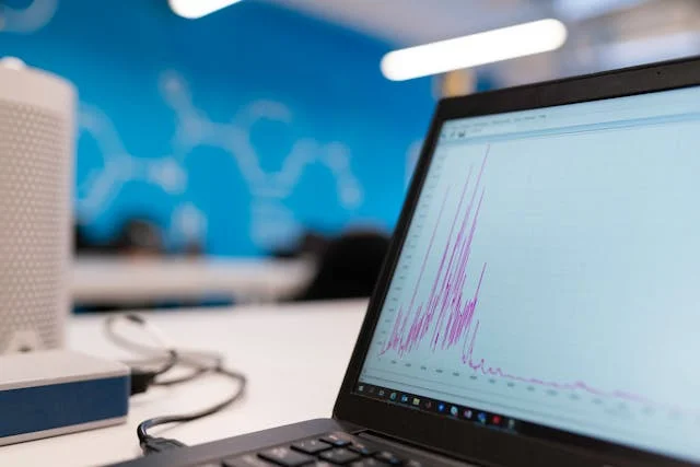 Pantalla con datos sobre herramientas tecnológicas