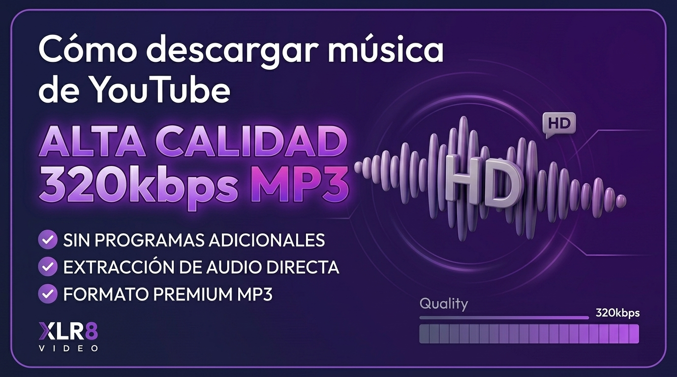 Como descargar musica de alta calidad de YouTube   