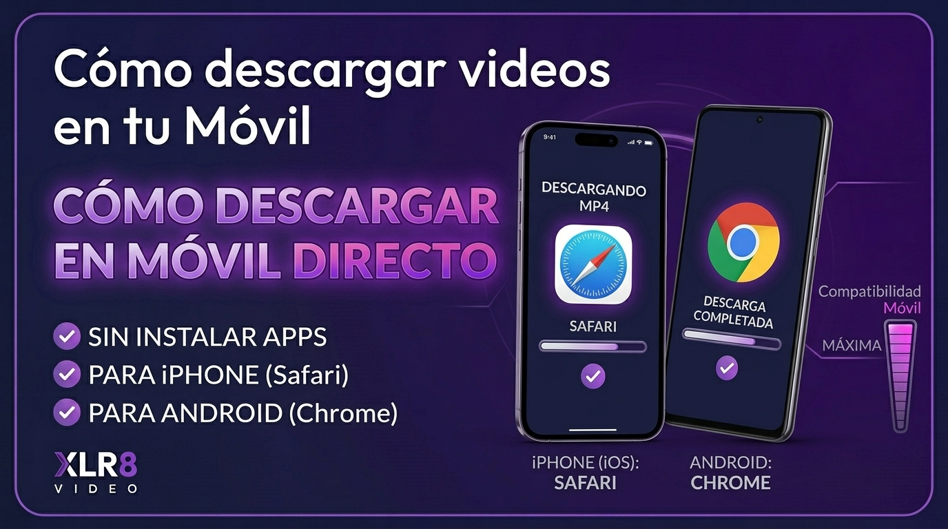 como descargar videos en iphone y en android desde internet