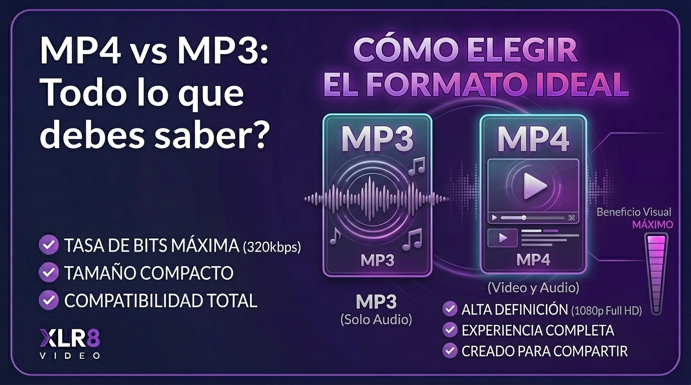 mp3 vs mp4 todo lo que tienes que saber