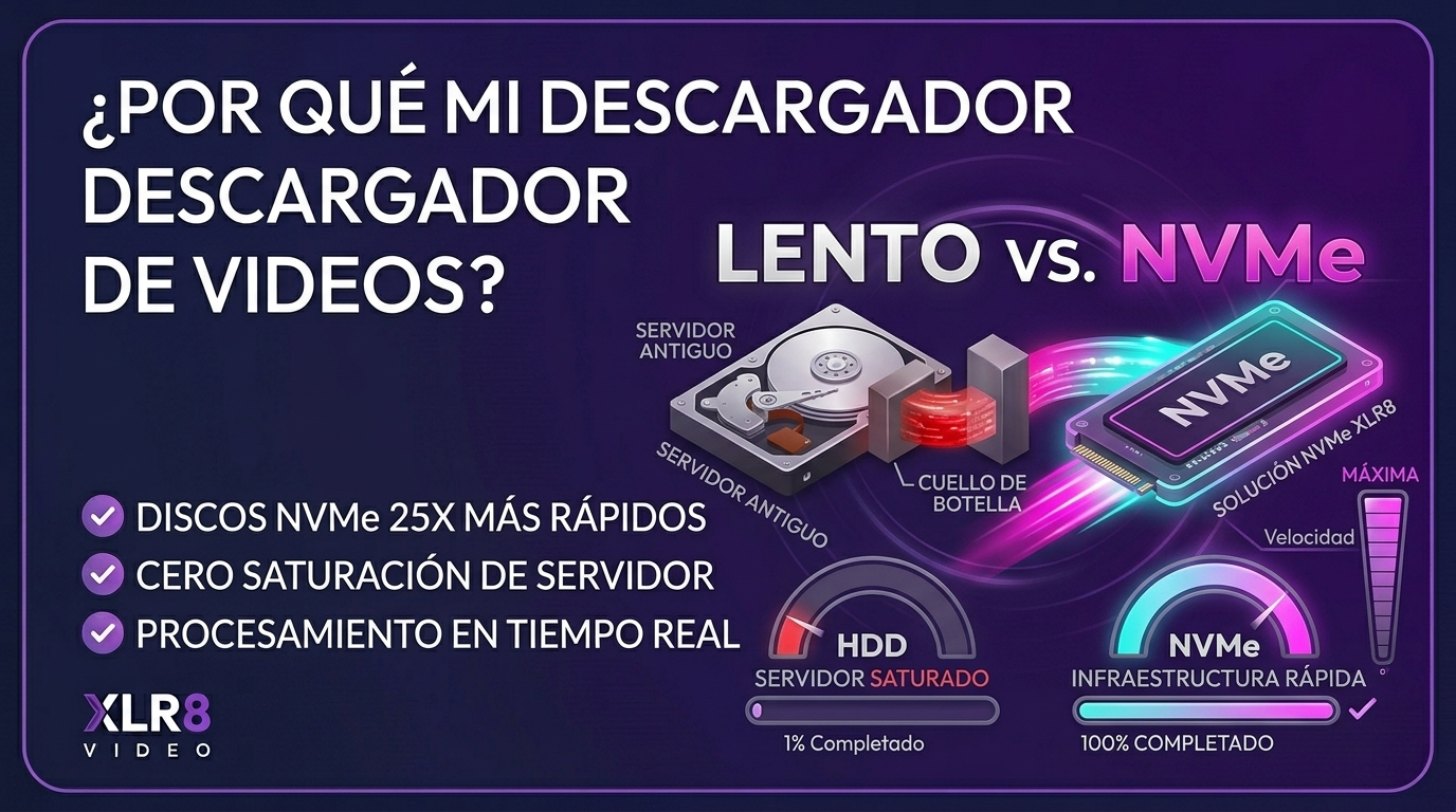 porque mi descargador de videos es lento